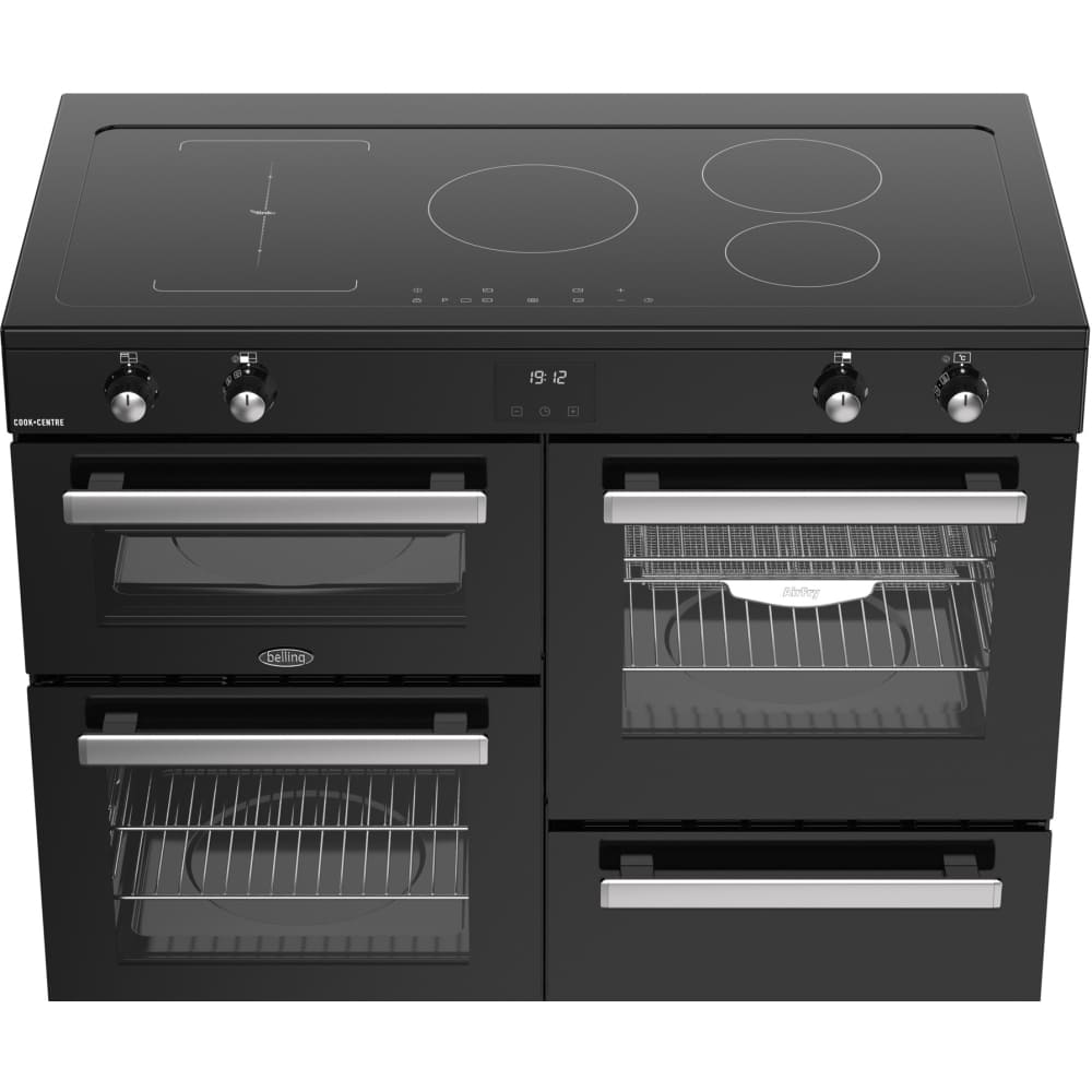 110cm Induction Belling Range Cooker, Black - RCA COOKCENTRE 110Ei - London Houseware - 7