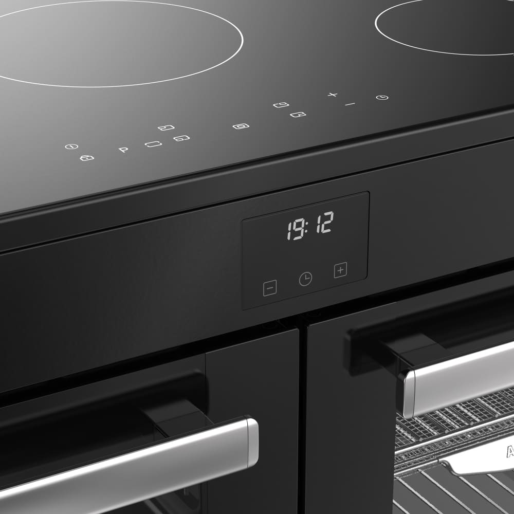 110cm Induction Belling Range Cooker, Black - RCA COOKCENTRE 110Ei - London Houseware - 8