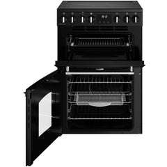 Ceramic Electric Cooker with Double Oven, Black, A Rated - Belling Farmhouse 60E - London Houseware - 2