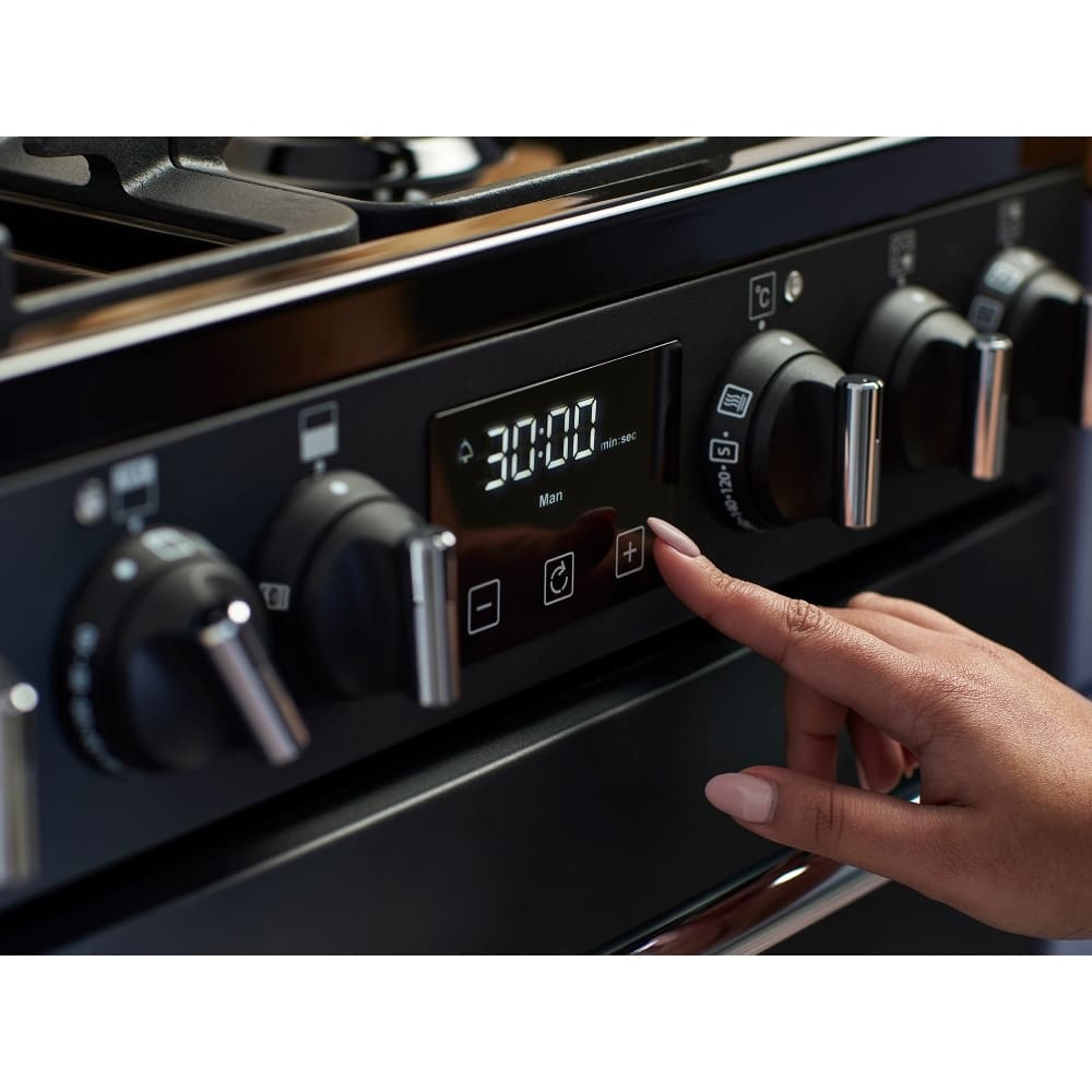 Ceramic Electric Cooker with Double Oven, Cream - Belling Farmhouse 60E - London Houseware - 10