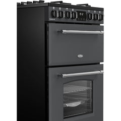 70L Dual Fuel Cooker with Double Oven, Grey - Belling MRA FARMHOUSE 60DF - London Houseware - 3