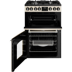 70L Dual Fuel Cooker with Double Oven, Cream, A Rated - Belling MRA FARMHOUSE 60DF London Homewares - 3