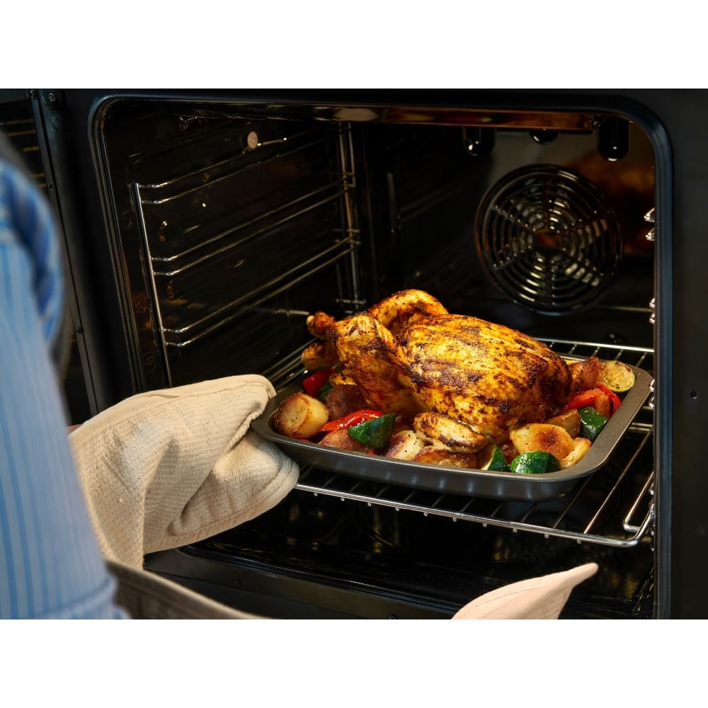 90cm Ceramic Belling Range Cooker, Cream - Farmhouse 90E - London Houseware - 11