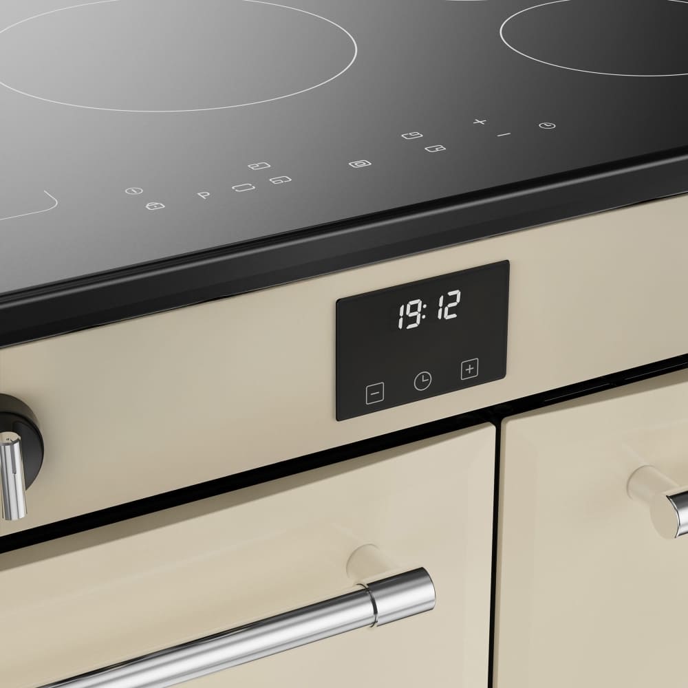 90cm Ceramic Belling Range Cooker, Cream - Farmhouse 90E - London Houseware - 7