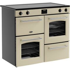 100cm Induction Belling Range Cooker, Cream, A Rated - RCA FARMHOUSE 100Ei - London Houseware - 4