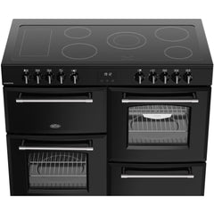 110cm Induction Belling Range Cooker, Black, A Rated - RCA FARMHOUSE 110Ei - London Houseware - 3