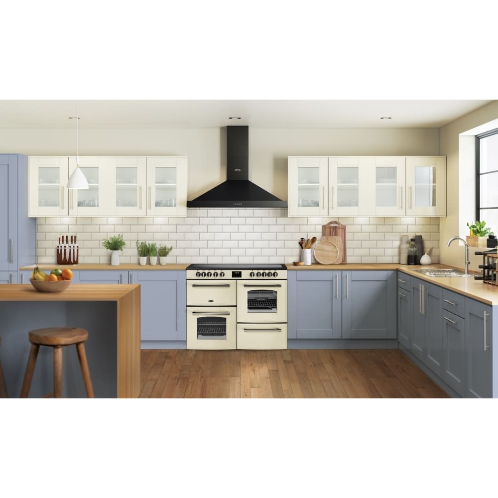 110cm Ceramic Belling Range Cooker, Cream, A Rated - RCA FARMHOUSE 110E - London Houseware - 9