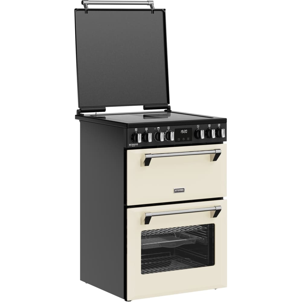Induction Electric Cooker with Double Oven, Cream - Stoves Richmond DX 60Ei RTY - London Houseware - 3