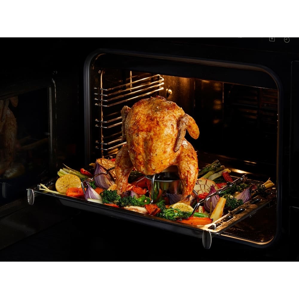 90cm Dual Fuel Stoves Range Cooker, Black, A Rated - RCA RICH 90DF BLK - London Houseware - 12