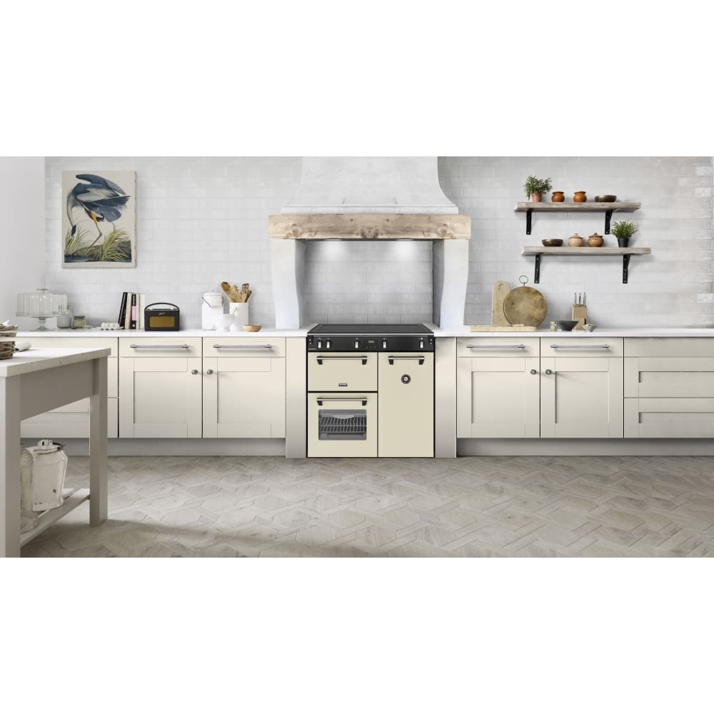 90cm Induction Stoves Range Cooker, Cream, A Rated  - RCA RICH 90Ei TCH CRM - London Houseware - 13