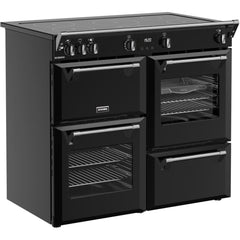 100cm Induction Stoves Range Cooker, Black, A Rated - RCA RICH 100Ei TCH BL - London Houseware - 2