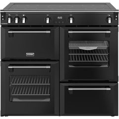 100cm Induction Stoves Range Cooker, Black, A Rated - RCA RICH 100Ei TCH BL - London Houseware - 1