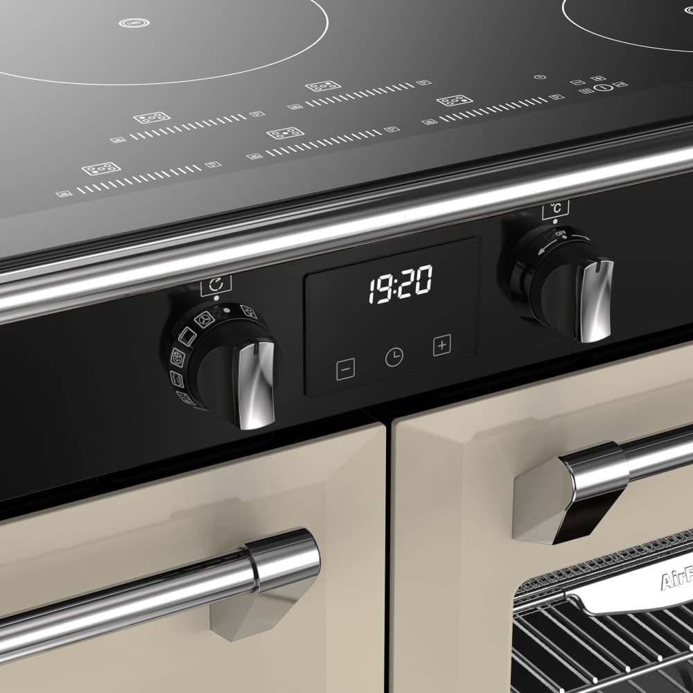 100cm Induction Stoves Range Cooker, Cream, A Rated - RCA RICH 100Ei TCH CR - London Houseware - 8