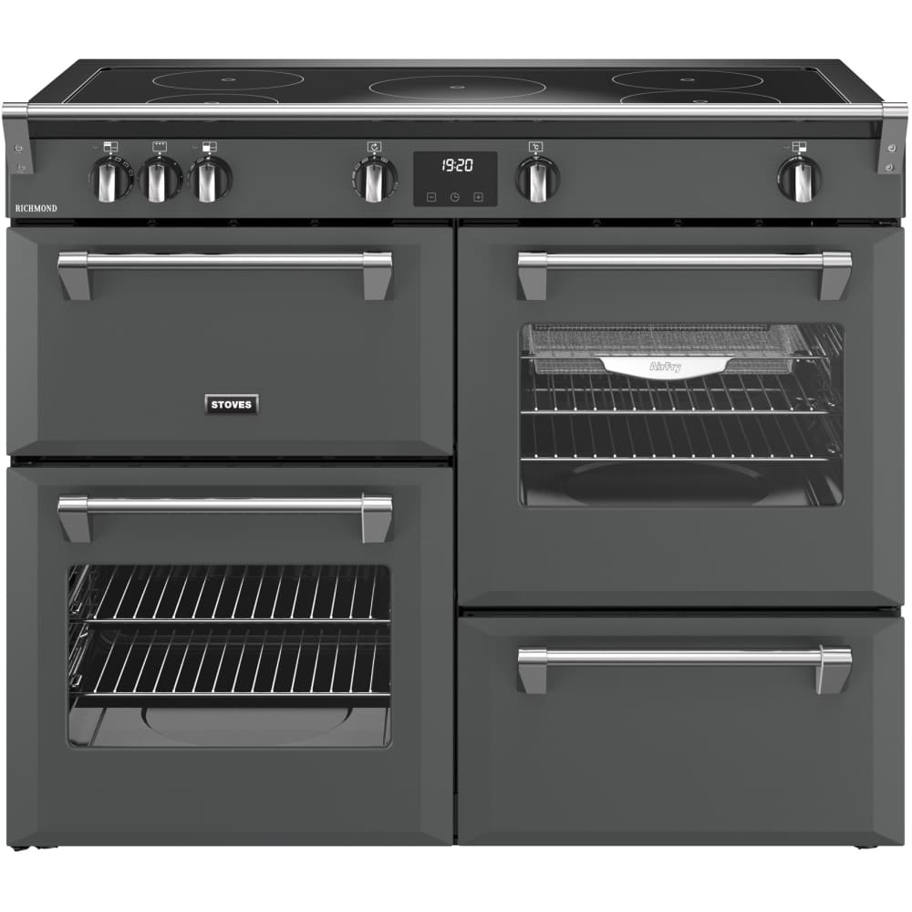 110cm Induction Stoves Range Cooker, Grey, A Rated - RCA RICH 110Ei TCH AN - London Houseware - 1