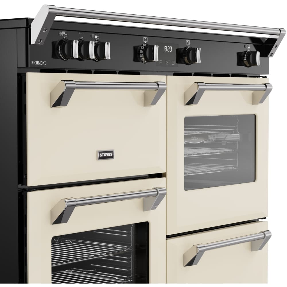  110cm Induction Stoves Range Cooker, Cream, A Rated - RCA RICH 110Ei TCH CR - London Houseware - 6