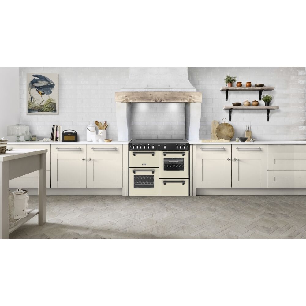 100cm Induction Stoves Range Cooker, Cream, A Rated - DX RCA RICH 100Ei RTY - London Houseware - 9