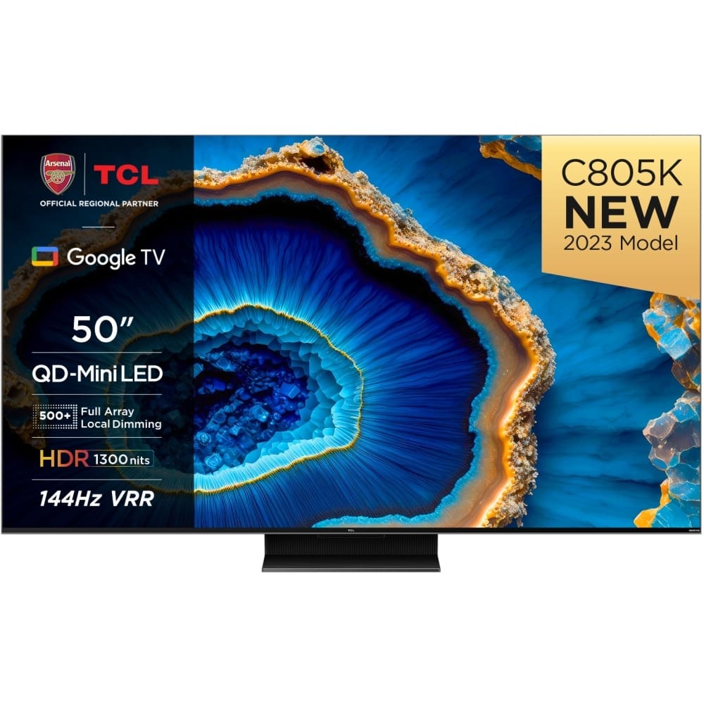 TCL Television, 50 Inch Smart QD-Mini LED - C805 50C805K - London Houseware - 1