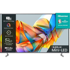 Hisense TV, 55 Inch 4K Ultra HD Mini-LED - U6 Series 55U6KQTUK - London Houseware - 1