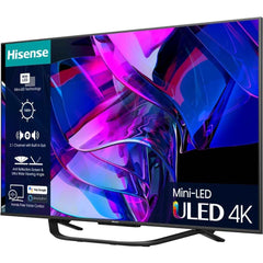 Hisense TV, 55 Inch Mini LED 4K Ultra HD - U7 Series 55U7KQTUK - London Houseware - 4