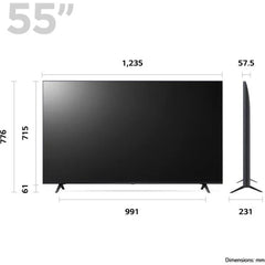 LG Smart TV, 55 Inch LED 4K UHD - 55UR80006LJ - London Houseware - 3