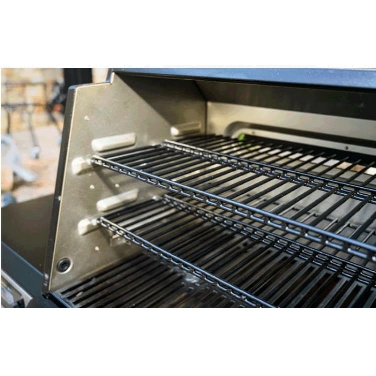 Fed 24" 560 Charcoal BBQ Grills with Warming Racks, Grill Cover and Charcoal Pack - Masterbuilt MB20041020 - Naamaste London Homewares - 23