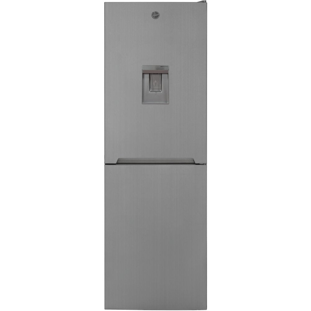 203L Hoover Fridge Freezer Freestanding, 50/50, Stainless Steel - HVNB 618FX5WDK - London Houseware - 1