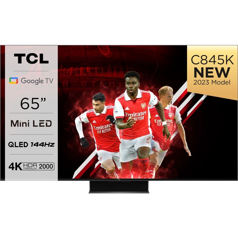 TCL Television, 65 Inch 4K Mini-LED QLED - C845 Series 65C845K - London Houseware -1