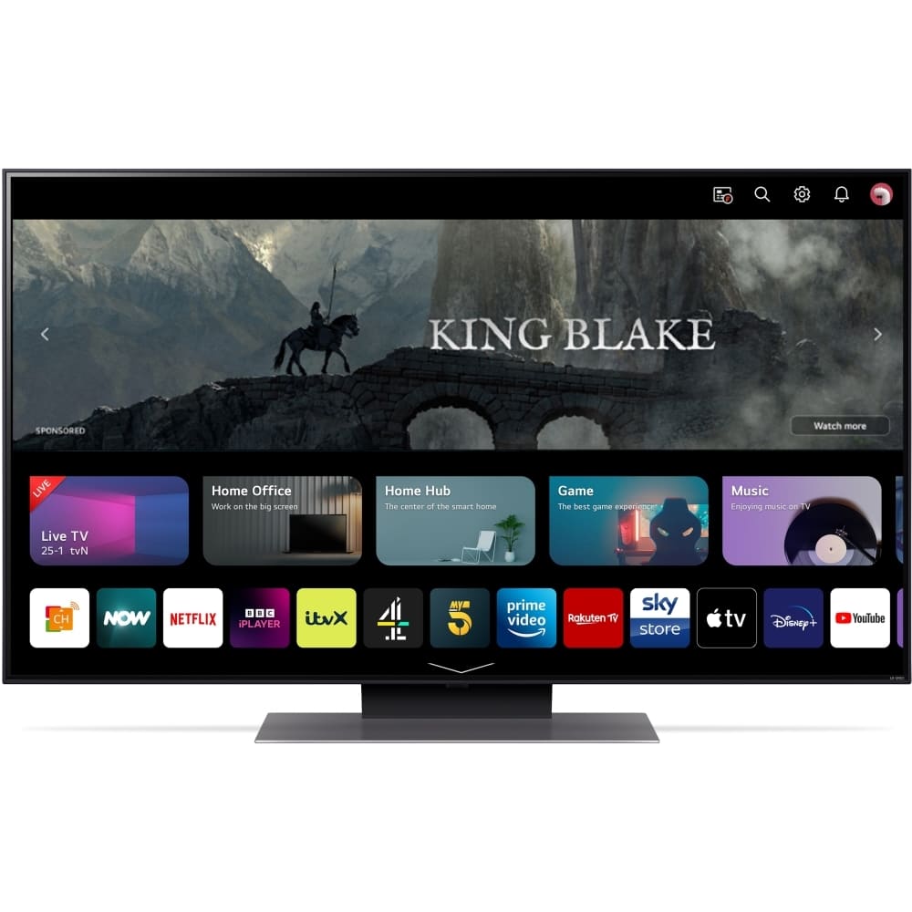 LG Smart TV, 86 Inch QNED 4K UHD - 86QNED816RE - London Houseware - 4