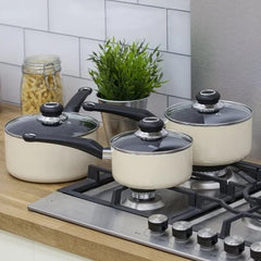 20 Piece Cream Cookware Set – Morphy Richards 970052 - London Houseware - 2