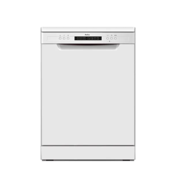 60cm White Freestanding Dishwasher / 13 Places - Amica ADF630WH - London Houseware - 1