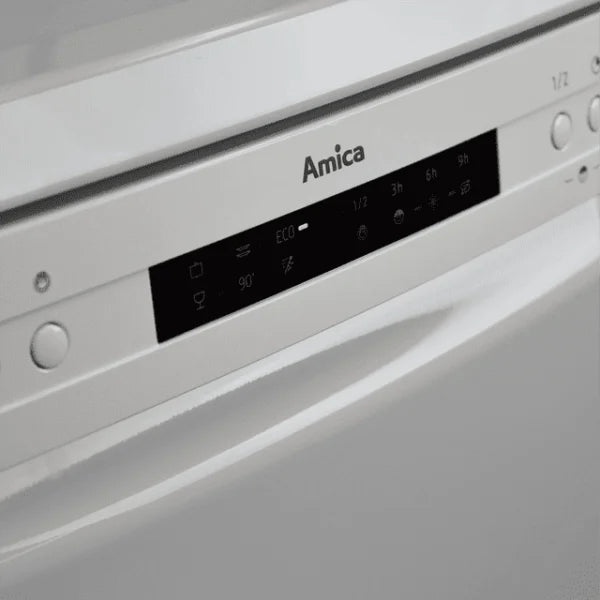 60cm White Freestanding Dishwasher / 13 Places - Amica ADF630WH - London Houseware - 5