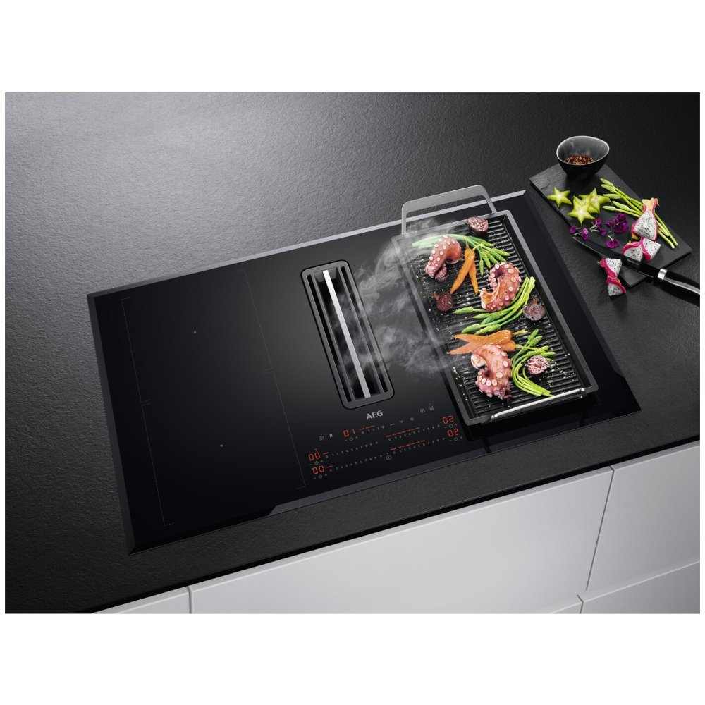 83cm Frameless Vented Induction Hob , A+ Rated - AEG CCE84751FB - Naamaste London Homewares - 2