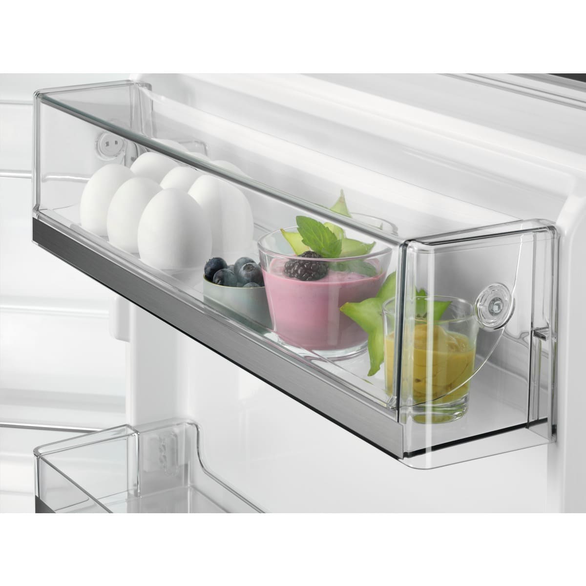 84cm Larder Under Counter Fridge, Inox - AEG RTB515E1AU - London Houseware - 2