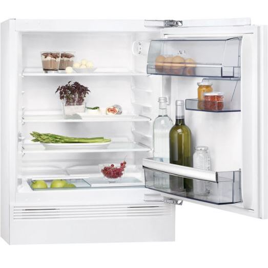 133L Under counter Larder Fridge, White - AEG SKB582F1AF - London Houseware - 1