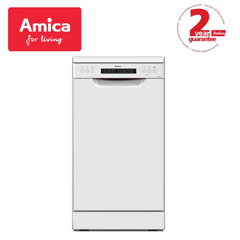 45cm White Freestanding Dishwasher - AMICA ADF430WH - London Houseware - 2