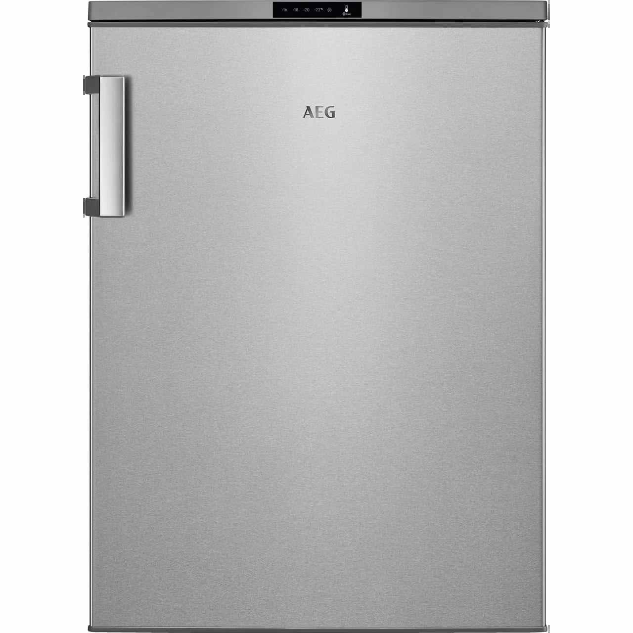 85L Frost Free Under Counter Freezer, Inox - AEG ATB68E7NU - Naamaste London Homewares - 1