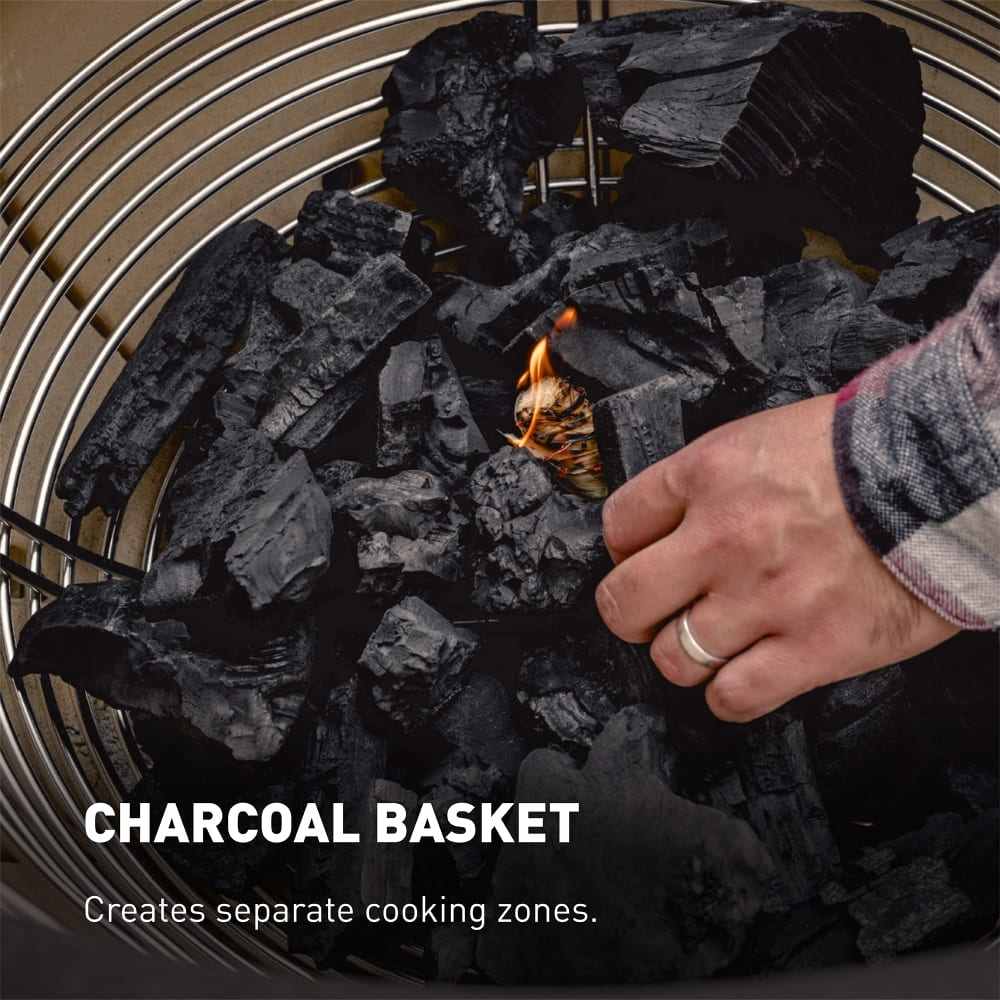 Red Charcoal BBQ Grills, Cover, Fire Starters & Accessories Pack - Kamado Joe - Naamaste London Homewares - 8