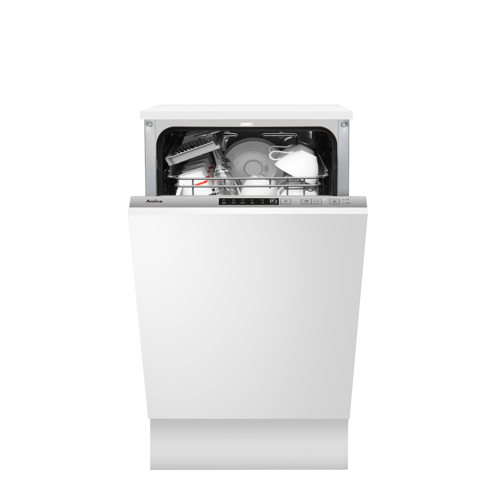 45cm Integrated dishwasher - Amica ADI460 - London Houseware - 1