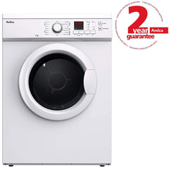 7Kg Vented Tumble Dryer White, Freestanding – Amica ADV7CLCW - London Houseware - 2