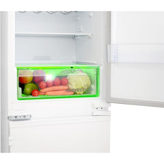 254L Frost Free Integrated Fridge Freezer, Sliding Hinge, White - Beko BCFD4V50 - London Houseware - 4