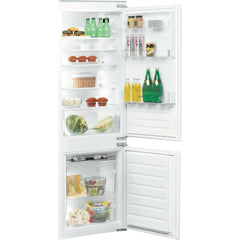 273L Low Frost Integrated Fridge Freezer, Sliding Hinge, White - Indesit BI18A2D/IUK - London Houseware - 1