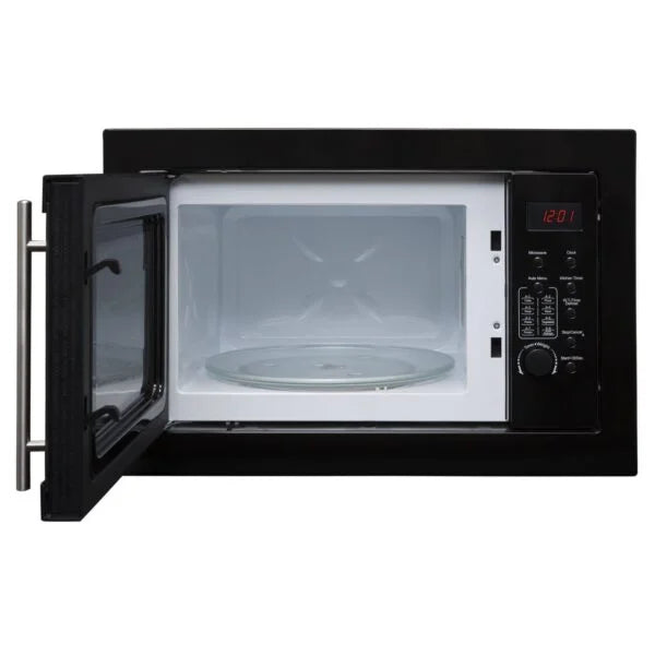 20L Black Integrated Microwave Oven – SIA BIM20BL - London Houseware - 2