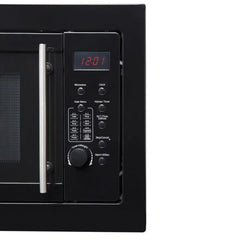 20L Black Integrated Microwave Oven – SIA BIM20BL - London Houseware - 4