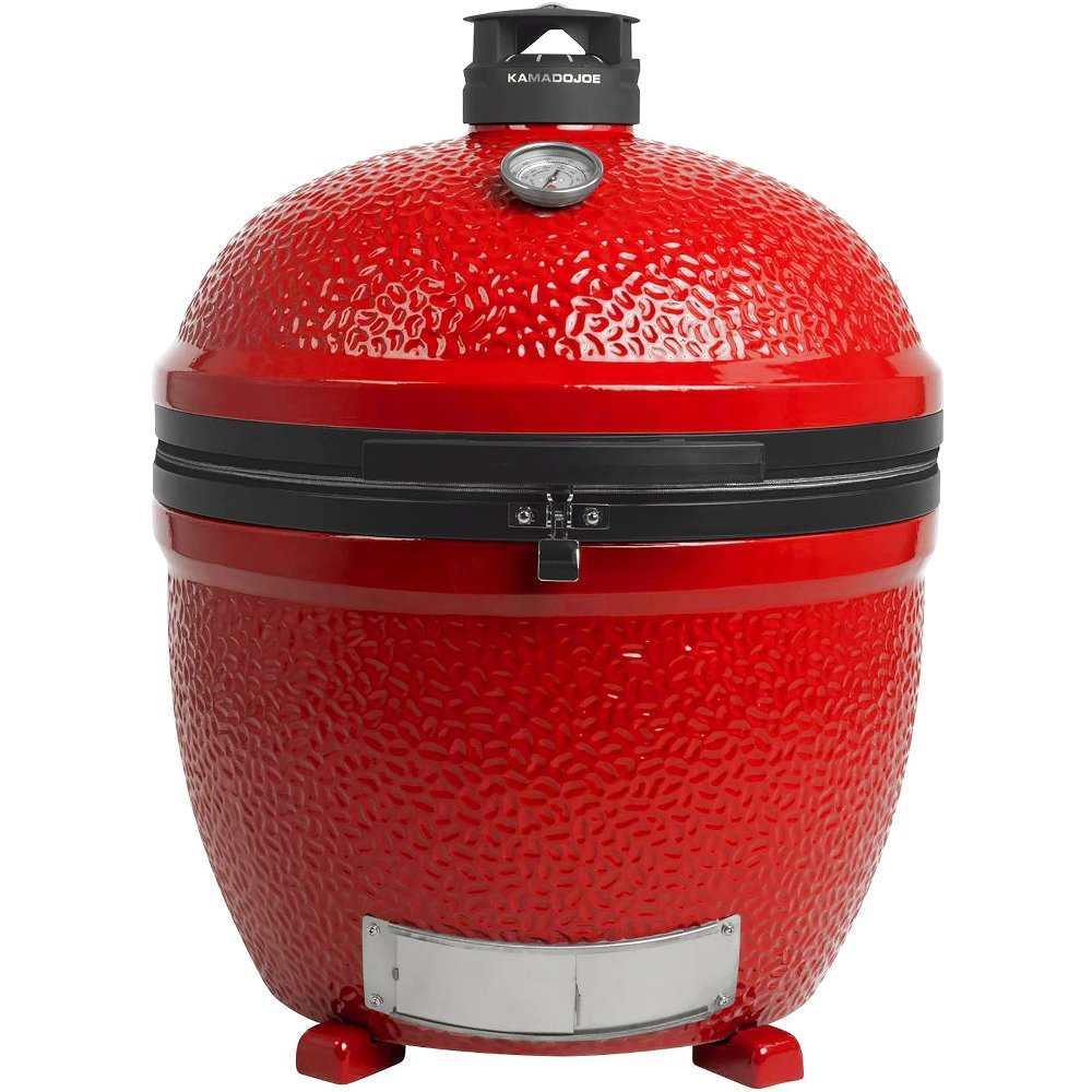 Big Joe 2 Charcoal BBQ Grills, Stand-Alone, Red - Kamado Joe BJ24NRHC - Naamaste London Homewares - 1