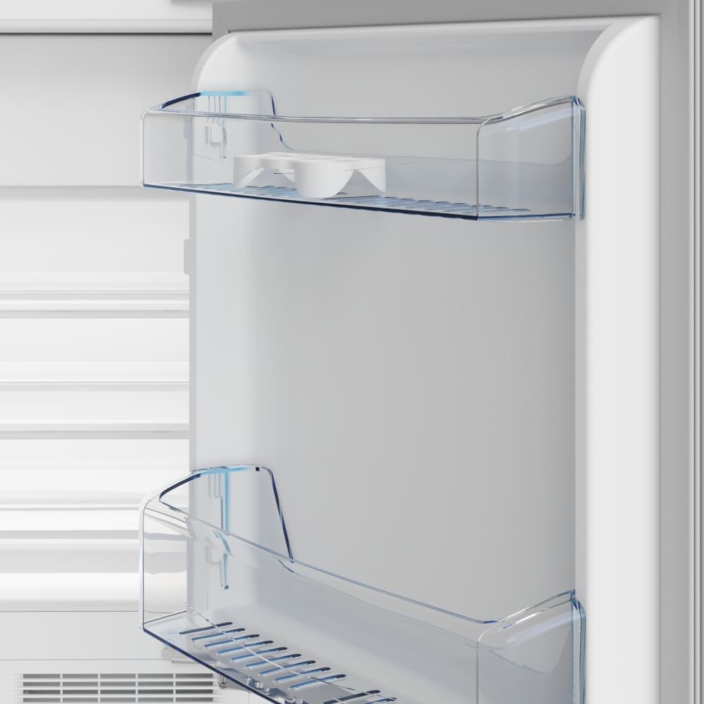 92L Under counter Fridge with Ice Box, White - Beko BRS4682 - London Houseware - 3