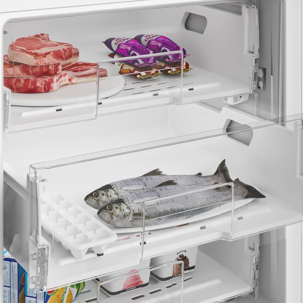 94L Sliding Hinge Integrated Freezer, White - Beko BSF4682 - London Houseware - 2