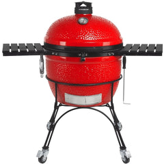 Big Joe 2 Charcoal BBQ Grills with Quest Pack, Red - Kamado Joe - Naamaste London Homewares - 2