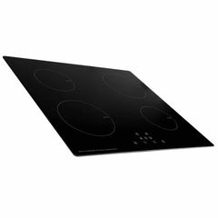 SIA 60cm Black 4 Zone Touch Control Induction Hob & Cooker Hood Fan - London Houseware - 4