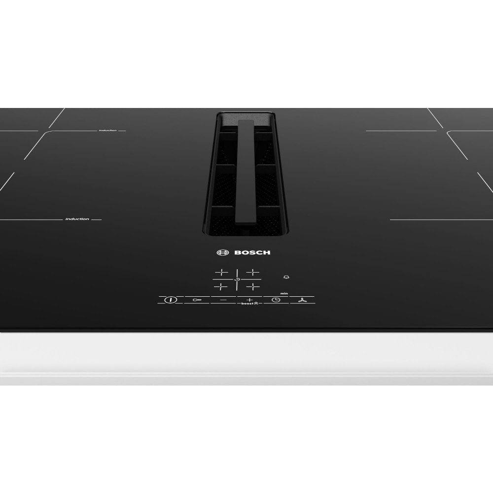 80cm Vented Induction Hob, Frameless, B Rated - Bosch PIE811B15E Series 4 - Naamaste London Homewares - 2