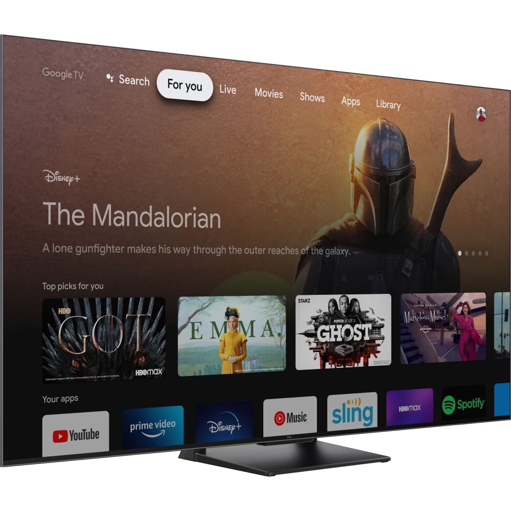 TCL Television, 75 Inch QLED TV with Google TV - C74 Series 75C745K - London Houseware - 5